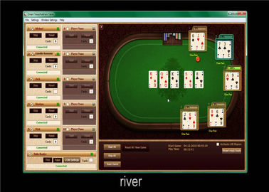Tek Operasyon Texas Holdem Poker Yazılımı, En İyi Kazanan Elde Rapor Etmek İçin