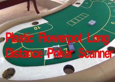 Okumak İçin Plastik Çiçek Parı Uzun Mesafe Poker Tarayıcısı Oynama Kartları Kenar Barkodları