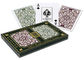 % 100 Plastik KEM Jakarlı Markalı Oyun Kartları 2 Decks Set for Poker Cheat