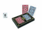 Poker Cheat Marked Kem Arrow Oyun Kartları Çift Katlı Eşyalar% 100 Plastik