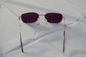 Classic Luminous Sunglasses Marked Cards Contact Lenses Violet Purple