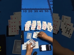 5.5 İnç Metal İmitasyon Poker Kart Tarayıcı Kumar Hilesi İçin