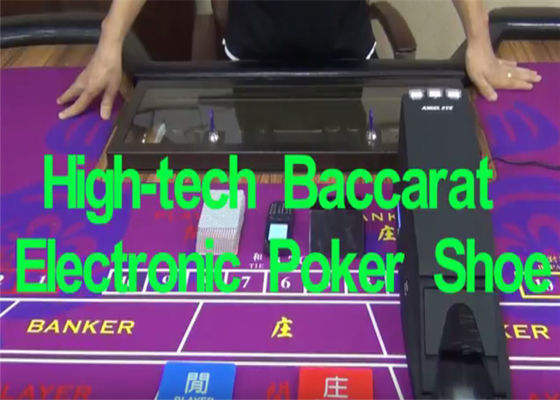 Baccarat Elektronik Poker Ayakkabısı Sistemi Oyun Kartı Dağıtıcısı