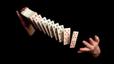 Magic Card Tech Snap Kartı Değiştir / Oyun Kartları Magic Tricks Öğrenmesi Kolay
