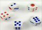 Manyetik / Manyetik Olmayan İndüksiyon Casino Oyunları Zar Satranç İçin Vibrasyonlu Zar